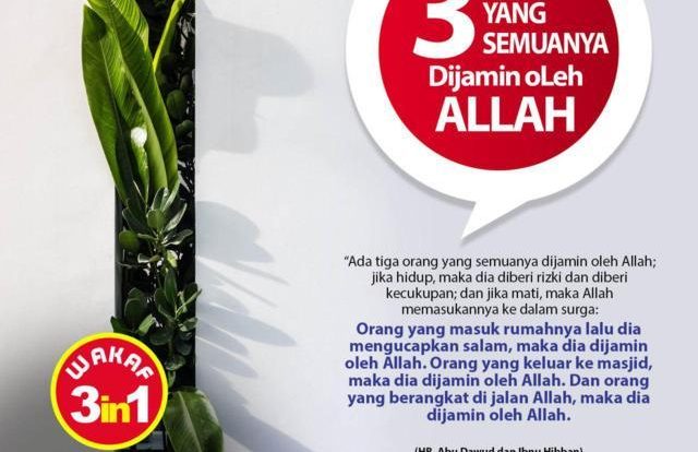 TIGA ORANG YANG SEMUANYA DIJAMIN OLEH ALLAH Al-Huda Peduli