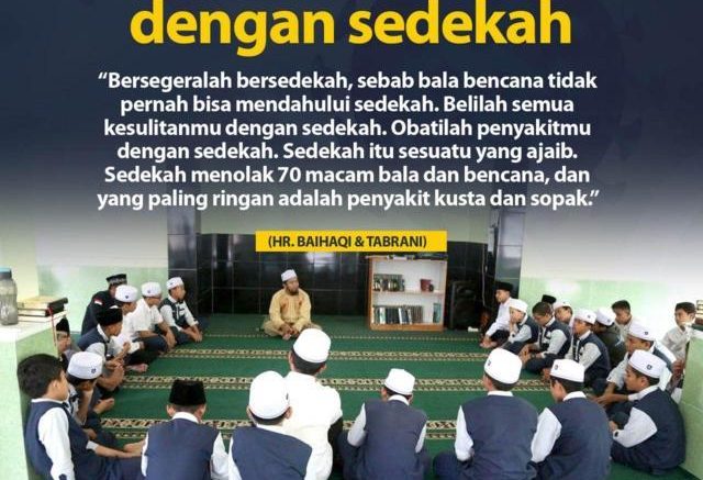 LAWAN MUSIBAH DAN KESULITAN DENGAN SEDEKAH-Al Huda Bogor