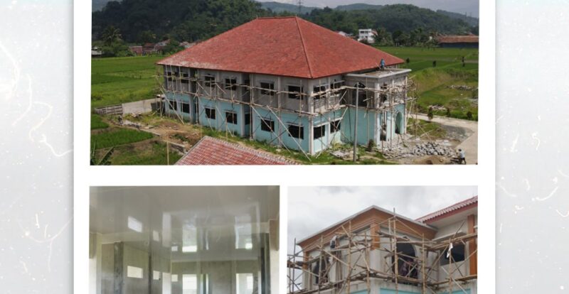 Gambar. Progres Pembangunan Pesantren - www.alhudapeduli.com