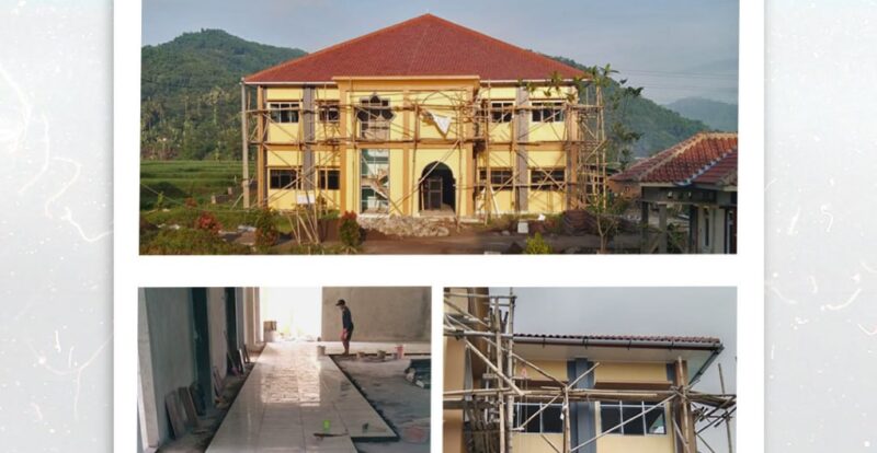 Gambar. Progres Lantai 2 Asrama dan Kelas - www.alhudapeduli.com