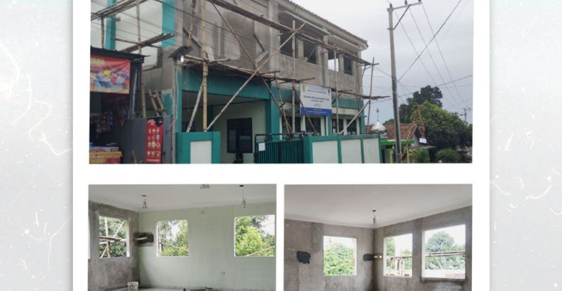 Gambar. Pengecatan PTQ Al-Marhamah Bogor - www.alhudapeduli.com